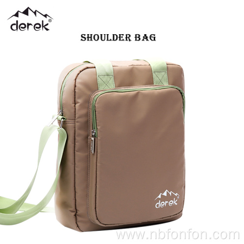 Men canvas chest bag messenger shoulder bag